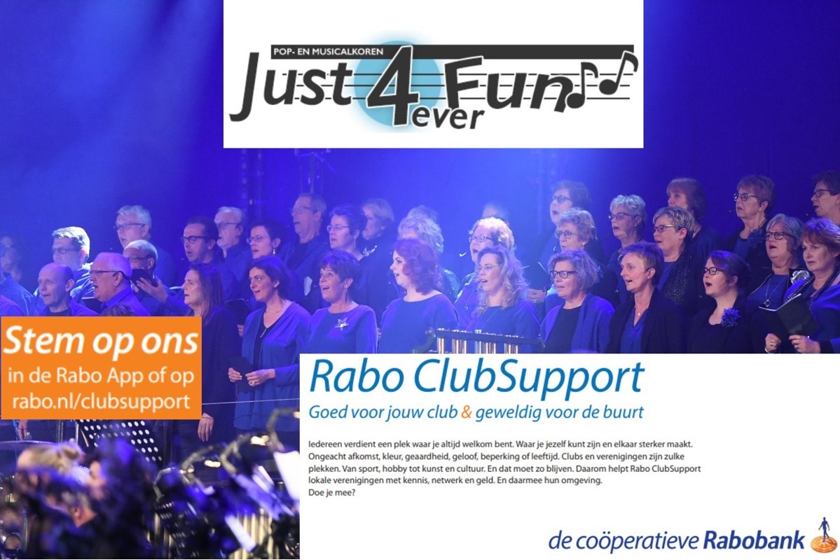 Wij doen dit jaar mee met Rabo ClubSupport!  Bekijk hoe je ons kan steunen op rabobank.nl/clubsupport